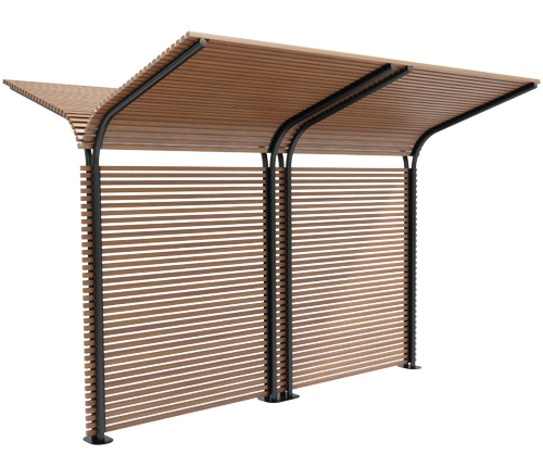 Павильоны, навесы и перголы