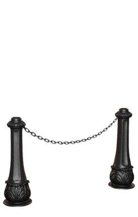 Парковые ограждения и столбики