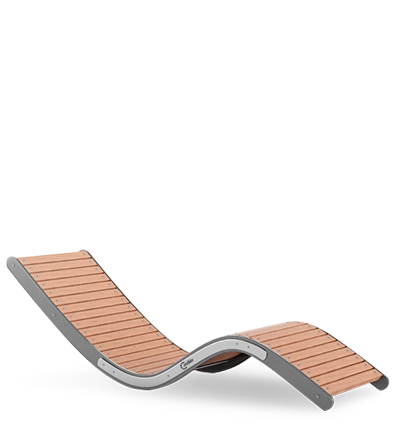 Парковые лежаки и шезлонги