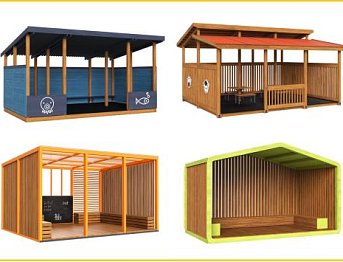 Новый раздел на сайте — теневые навесы для детских садов