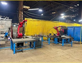 Робот-сварщик — настоящий железный мастер своего дела!